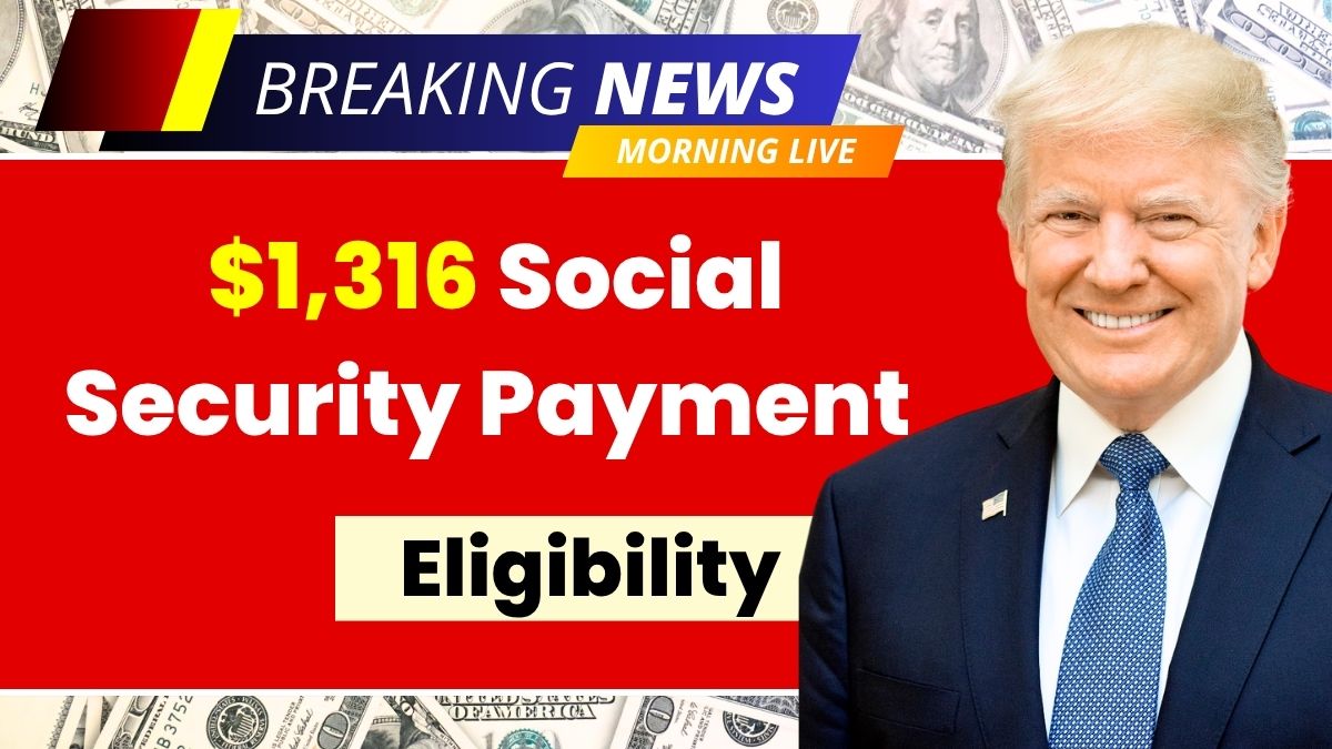 $1316 Social Security Payment