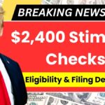 $2400 Stimulus Checks