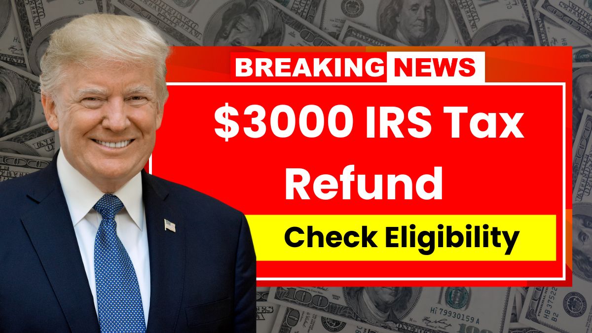 $3000 IRS Tax Refund