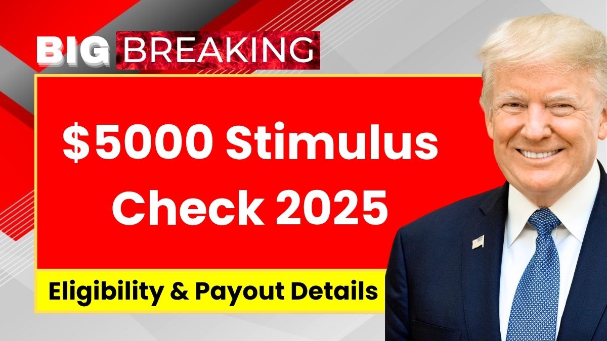 $5000 Stimulus Check 2025